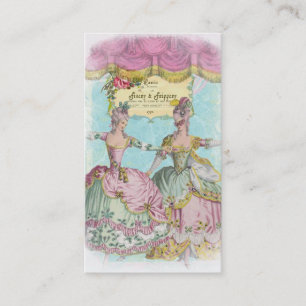 Pracht-und Frippery-Visitenkarte Visitenkarte