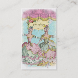 Pracht-und Frippery-Visitenkarte Visitenkarte