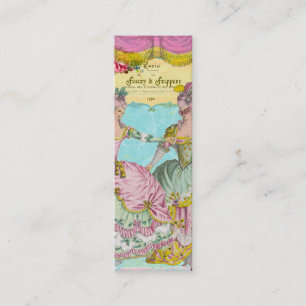 Pracht-und Frippery-Visitenkarten Mini Visitenkarte