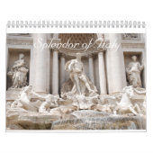 Pracht von Italien Kalender (Titelbild)