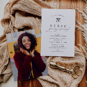 Prächtige Erntefeier mit schwarzen Buchstaben Einladung