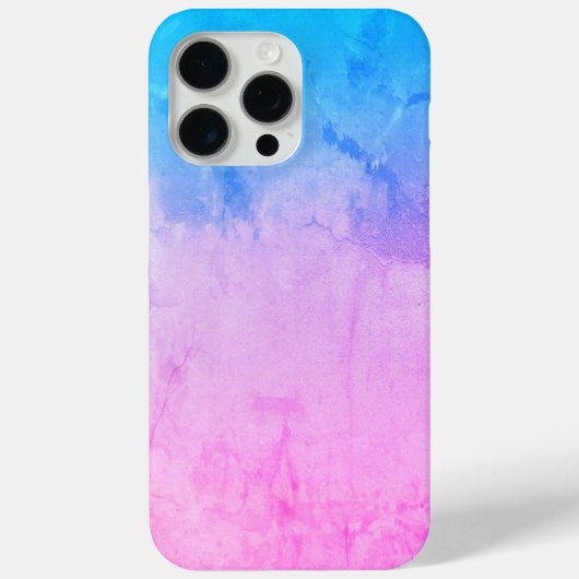 Prächtige Farben in rosa und blau gestrichen Case-Mate iPhone Hülle (Rückseite)