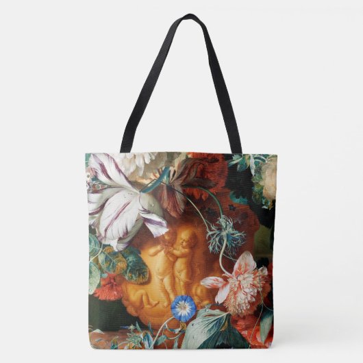 prächtige Florals Tasche (Vorderseite)