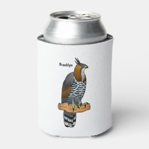 Prächtige Habichtadler-Vogel-Cartoon-Illustration Dosenkühler