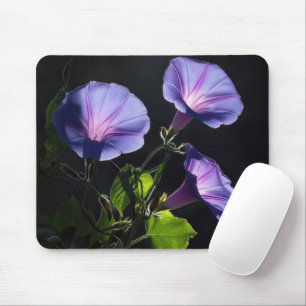 Prächtige Trichterwindenblüten Mousepad