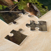 Prächtige Uhus Waldniederlassung Puzzle (Seite)