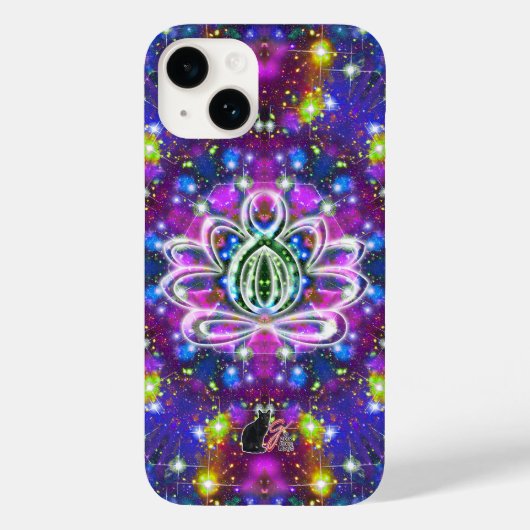 Prächtige Zen-Lotos Case-Mate iPhone Hülle (Rückseite)