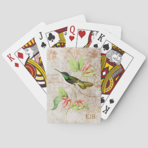 Prächtiger Kolibri Spielkarten