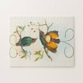 Prächtiger Paradiesvogel von John Gould Puzzle (Horizontal)