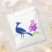 prächtiger Pfauenstil Geschenktütchen (Ausgeschnitten)