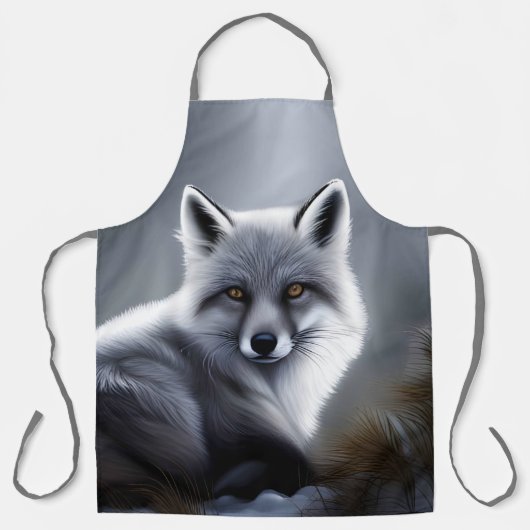 Prächtiger Polarfuchs  Schürze (Vorderseite)