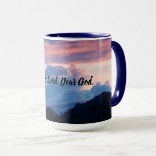 PRÄCHTIGER SONNENUNTERGANG Kaffeetasse Twilight Bl