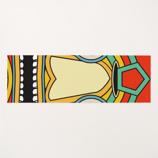 prächtiger Stamm Yogamatte (Vorderseite (Horizontal))