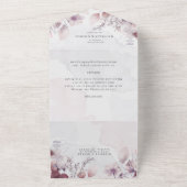 prächtiger Wasserfarbenfall All In One Einladung (Außenbereich)