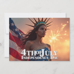 Prächtiges 4.-Juli-Design - Feuerwerk und Freiheit