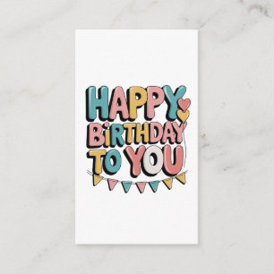 Prächtiges Herzlichen Glückwunsch zum Geburtstag Begleitkarte