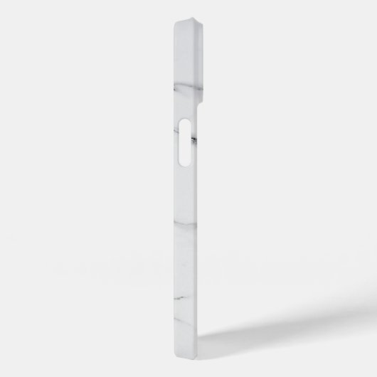 Prächtiges Logo aus weißem Marmor Case-Mate iPhone Hülle (Rückseite / Rechts)