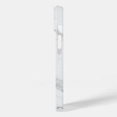 Prächtiges Logo aus weißem Marmor Case-Mate iPhone Hülle (Rückseite / Links)