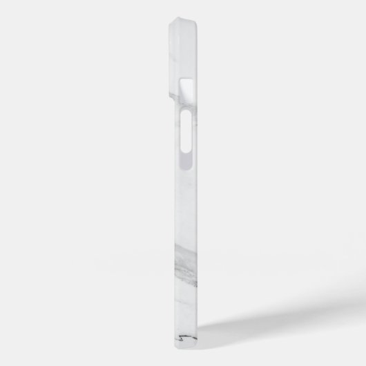 Prächtiges Logo aus weißem Marmor Case-Mate iPhone Hülle (Rückseite / Links)