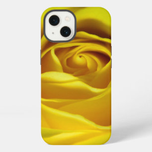 Prächtiges Makrobild einer gelben Rose iPhone Hülle