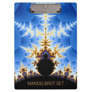 Prächtiges Mandelbrot-Fraktal Klemmbrett
