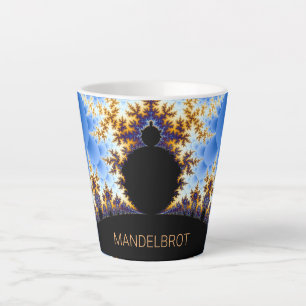Prächtiges Mandelbrot-Fraktal Milchtasse