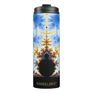 Prächtiges Mandelbrot-Fraktal Thermosbecher