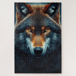 Prächtiges Wolf-Puzzle Puzzle