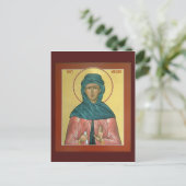 Prachtkarte Saint Macrina Postkarte (Stehend Vorderseite)