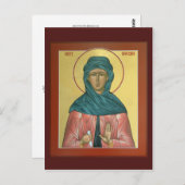 Prachtkarte Saint Macrina Postkarte (Vorne/Hinten)