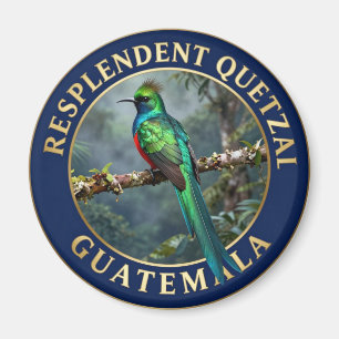 🐦 Prachtquetzal Guatemala Exotischer Vogel Magnet