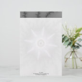 Prachtvoll - Fraktal Briefpapier (Stehend Vorderseite)