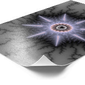 Prachtvoll - Fraktal Fotodruck (Ecke)