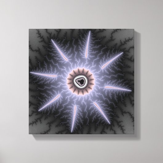 Prachtvoll - Fraktal Leinwanddruck (Vorderseite)