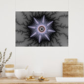 Prachtvoll - Fraktal Poster (Küche)