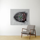 Prachtvolle 1. Bat 75. Ranger Regimental Scroll Wandteppich (Beispiel (Horizontal))