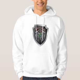 Prachtvolle 2. Bat 75. Ranger Regimental Scroll Hoodie