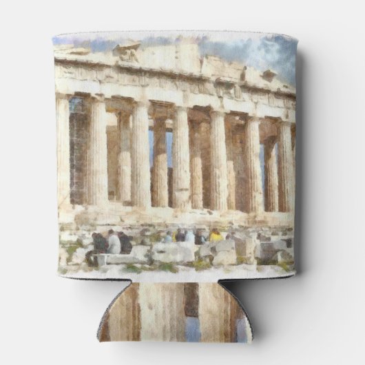 Prachtvolle Akropolis in Athen Dosenkühler (Rückseite)