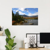 Prachtvolle Maine Poster (Heimbüro)