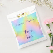 Prachtvolle Pastel-Rainbow-Hochzeit Geschenktütchen (Versiegelt)