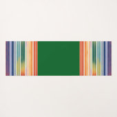 Prachtvolle Regenbogenstreifen Yogamatte (Rückseite (Horizontal))