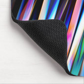 Prachtvolle Streifen Mousepad (Ecke)