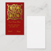 Prachtvolle Visitenkarte (Vorne/Hinten)