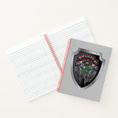 Prachtvoller 1. Bat 75. Ranger Regimental Scroll Notizblock (Innenseite)