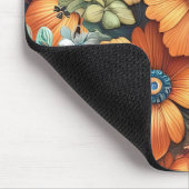 Prachtvoller Blumenstrauß Mousepad (Ecke)