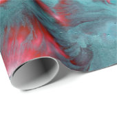 Prachtvoller, wirbeliger Marmor Geschenkpapier (Rolleneckpunkt)