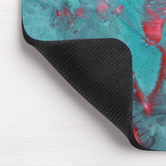 Prachtvoller, wirbeliger Marmor Mousepad (Ecke)