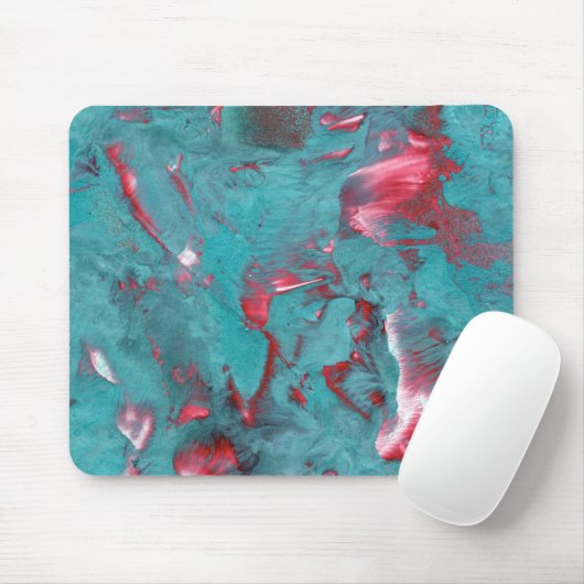 Prachtvoller, wirbeliger Marmor Mousepad (Mit Mouse)