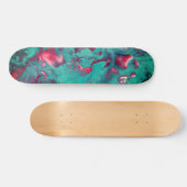 Prachtvoller, wirbeliger Marmor Skateboard (Horizontal)