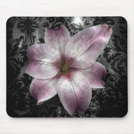 Prachtvolles Geheimnis (BlumenMousepad) Mousepad (Vorne)